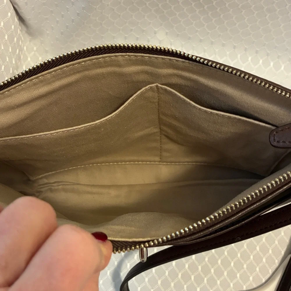 Coach Legacy Turnlock Crossbody In Chocolate Brown - Picture 8 of 10